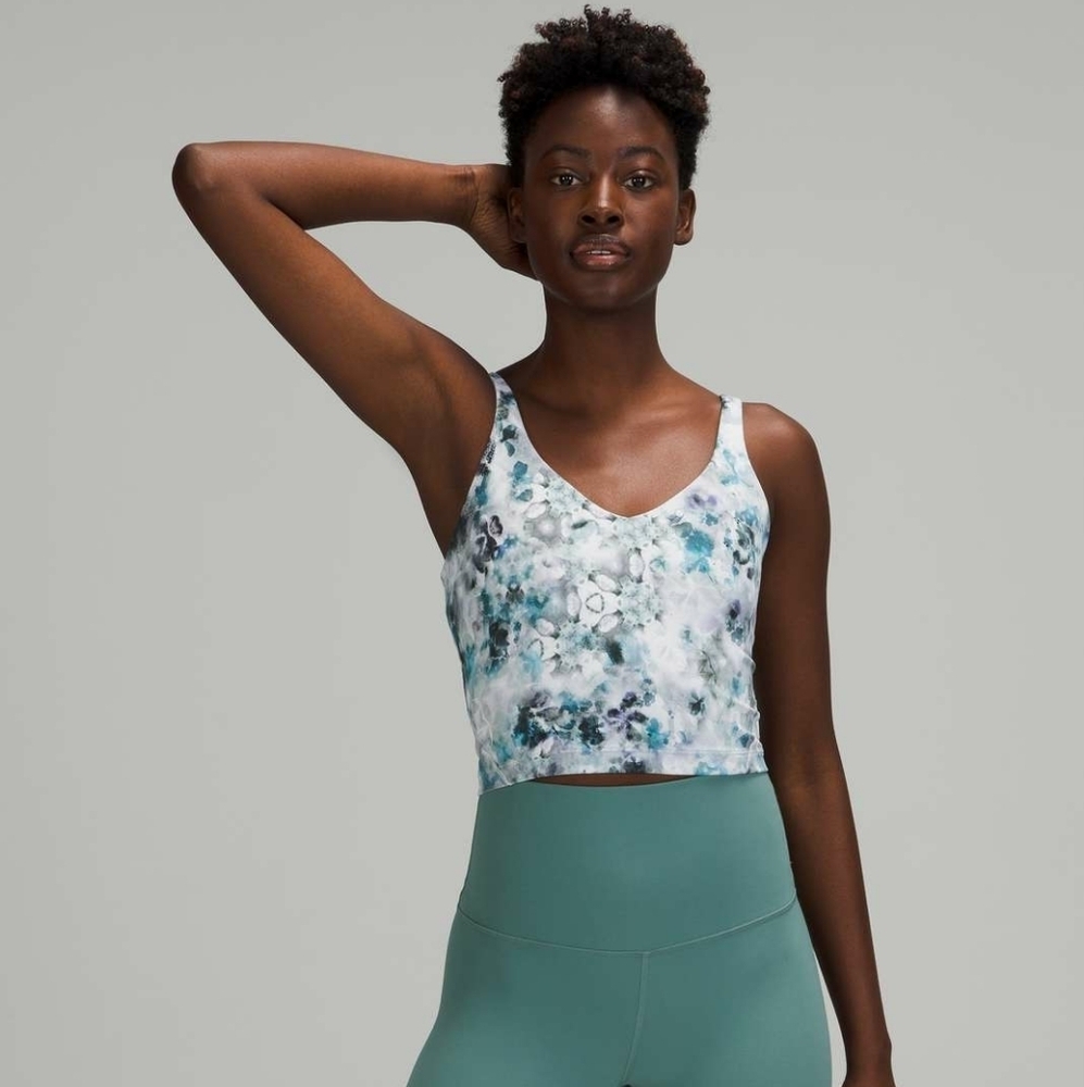 Lululemon Kaleidofloral Multi Align Racerback Scoop Neck Tank